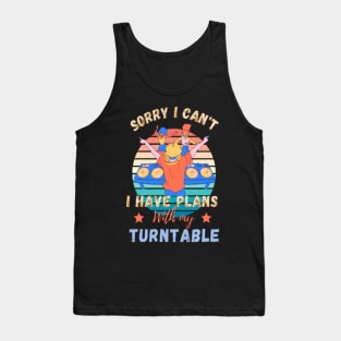 Retro Music DJ Tank Top